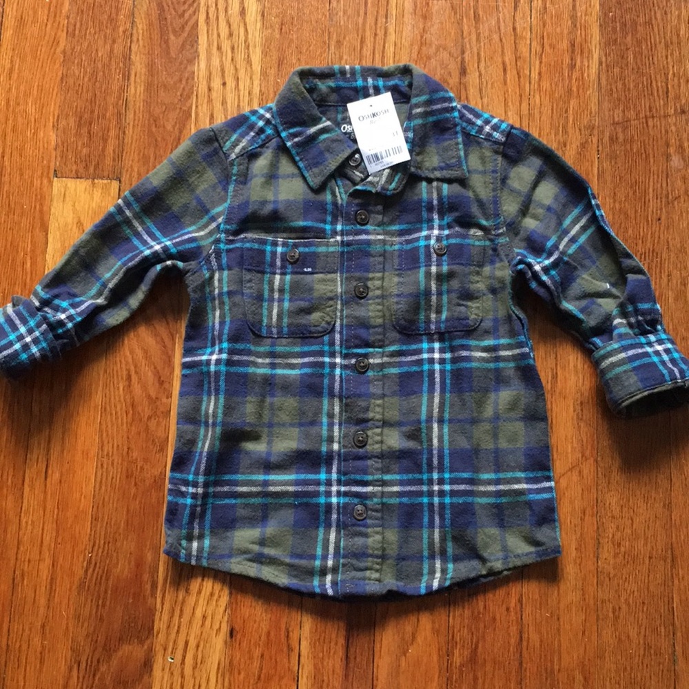 💫OshKosh flannel💫